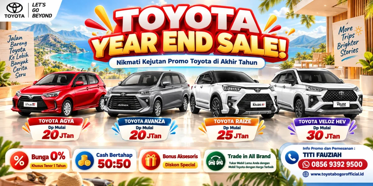 Promo Toyota terbaru 2026